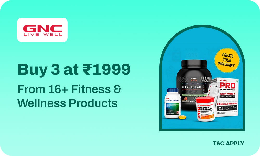  Buy Any 3 @ ₹1999 & Flat ₹200 OFF For New Users