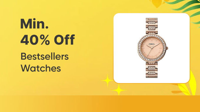 Bestseller Watches Collection | Minimum 40% Off Premium Timepieces