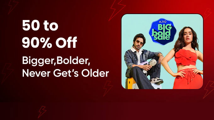 AJIO Big Bold Sale | 50–90% Off on Fashion, Footwear & Accessories