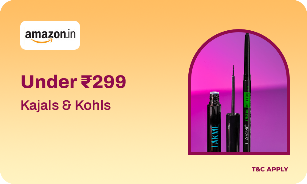 Kajals & Kohl Collection | Under ₹299 On Top Eye Makeup Picks