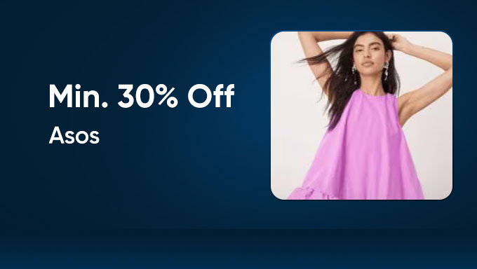 ASOS Fashion Deals | Min. 30% Off On Trendy Styles