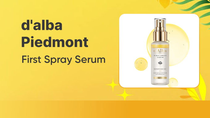 d'Alba First Spray Serum | Korean Skincare Must-Have