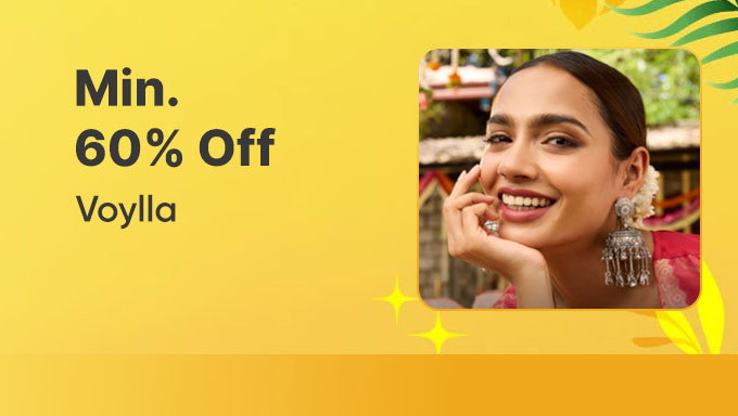 Voylla Jewellery | Min. 60% Off on Fashion Jewellery
