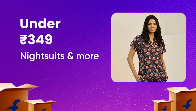 Women's Nightwear | Nightsuits Under ₹349