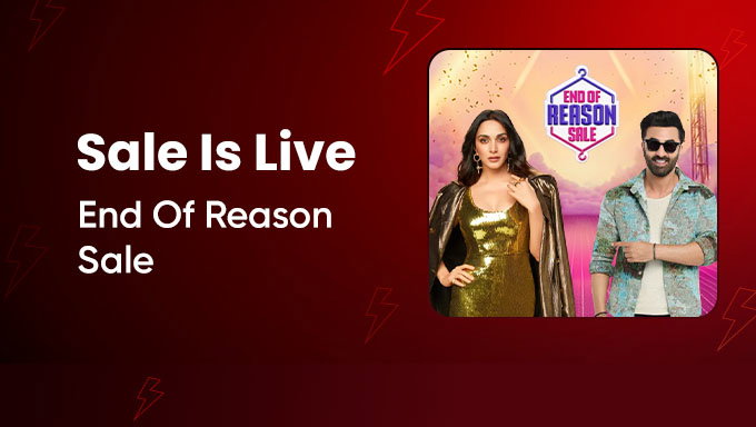 Myntra End Of Reason Sale | 50-90% Off On Top Fashion Brands