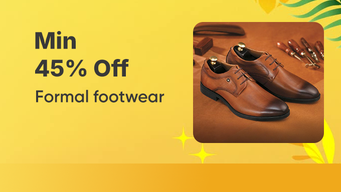 Formal Footwear Collection | Min. 45% Off on Smart Styles