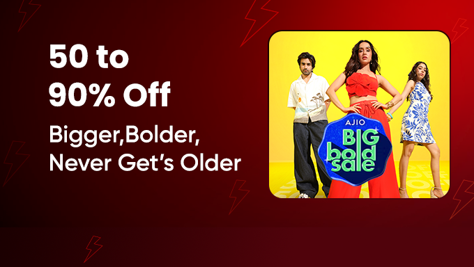 AJIO Big Bold Sale | 50–90% Off on Fashion, Footwear & Accessories