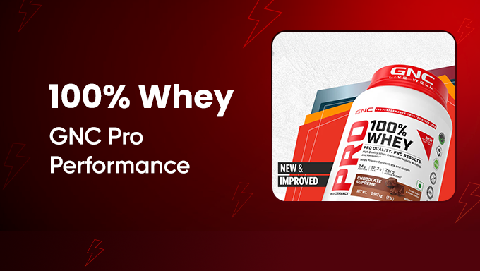 GNC Pro Performance 100% Whey | Premium Protein for Strength & Recovery
