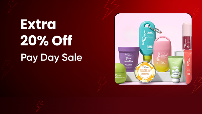 Earth Rhythm Pay Day | Extra 20% Off on Skincare & Beauty Essentials
