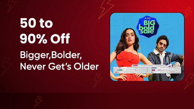 AJIO Big Bold Sale | 50–90% Off on Fashion, Footwear & Accessories