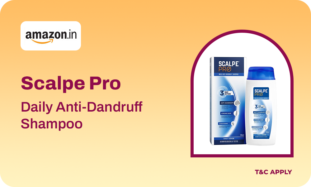 Checkout Scalpe Pro Daily Anti-Dandruff Shampoo 