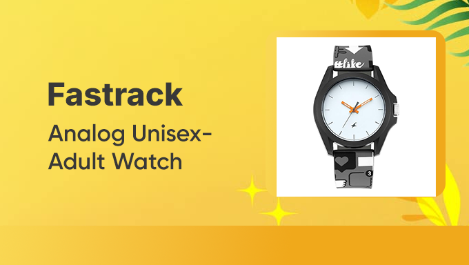 Fastrack Analog Unisex Watch | Everyday Style Meets Timeless Design