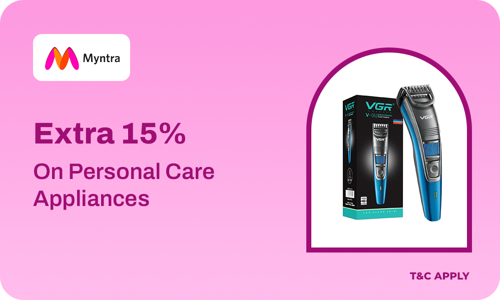 Get Extra 15% OFF On Your Next Grooming & Beauty Products