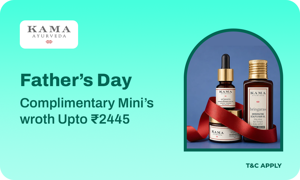 Father's Day Offer | Complimentary Minis Worth ₹2,445 Free