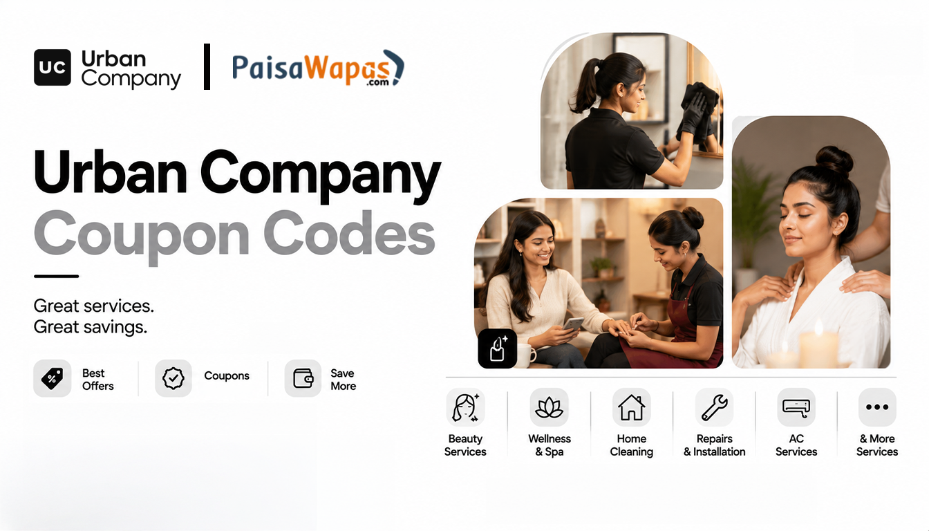 Urban Company Coupon Codes