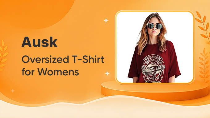 AUSK Oversized T-Shirt For Women