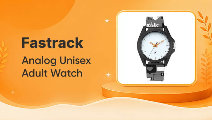 Fastrack Analog Unisex Watch | Everyday Style Meets Timeless Design