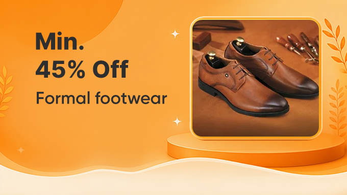 Formal Footwear Collection | Min. 45% Off on Smart Styles