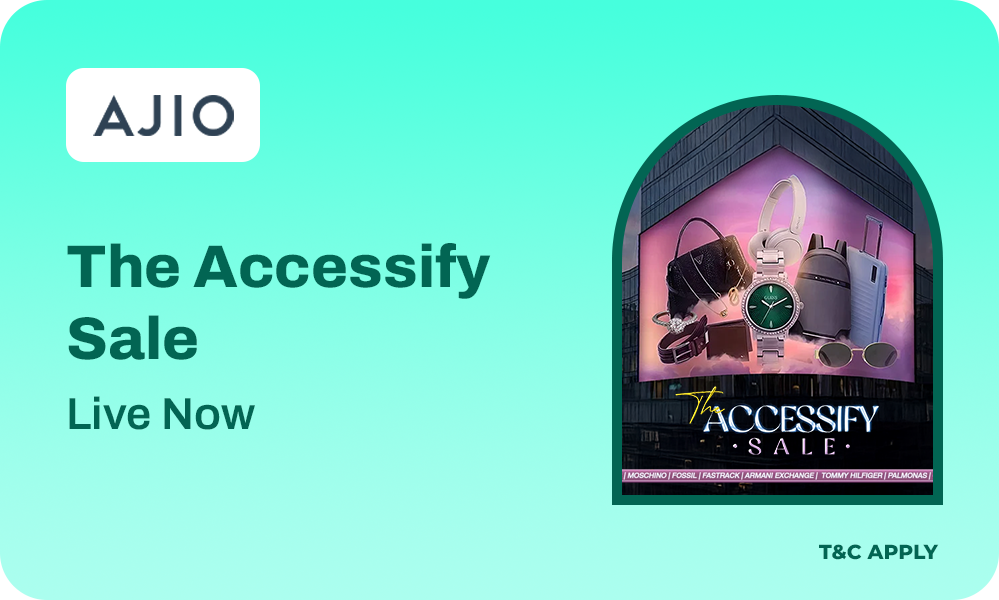 The Accessify Sale | Up To 80% Off On Fashion
