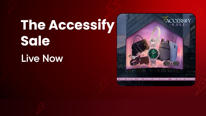 AJIO The Accessify Sale | Up To 80% Off On Watches, Bags, Sunglasses & More