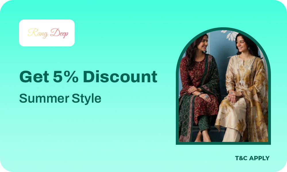 Summer Style Beautifully Defined Get Flat 5% Discount + Extra 5% Off 