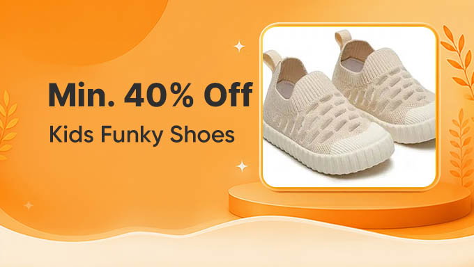 Kids Funky Shoes | Min. 40% Off