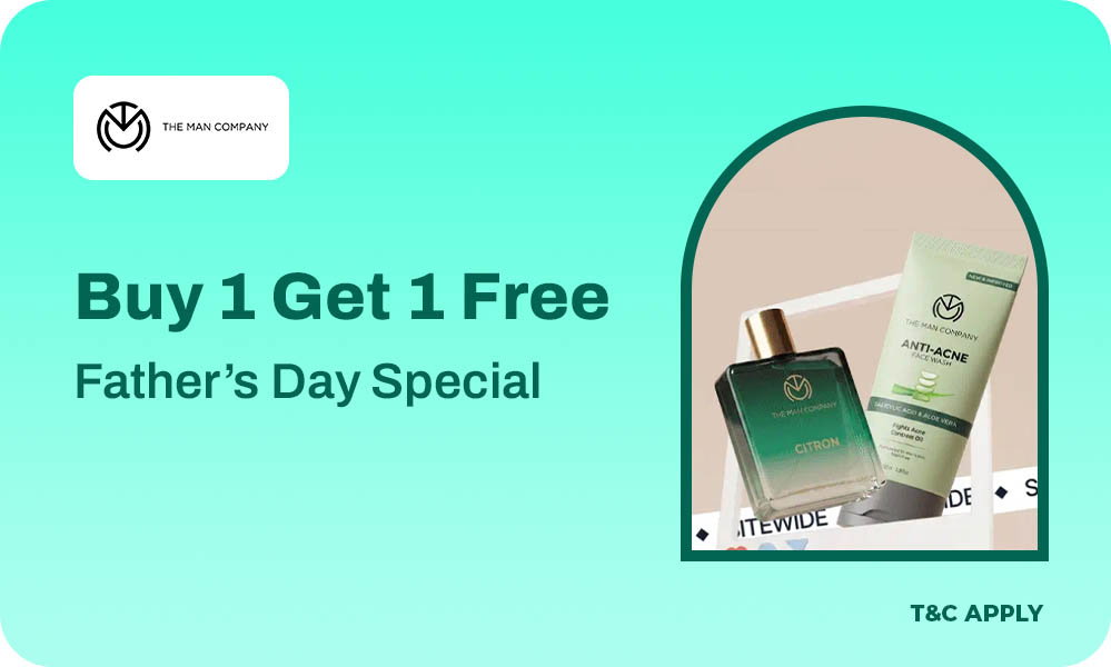 Father's Day Sale | Buy 1, Get 1 FREE On Premium Grooming Essentials