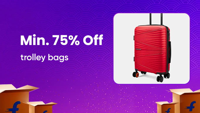 Trolley Bags Collection | Min. 75% Off on Travel Essentials