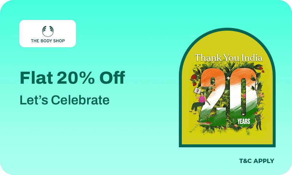 Celebrate 20 Years of Love & Trust - Flat 20% OFF Sitewide