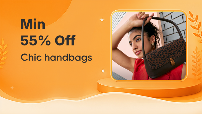 Chic Handbags | Min. 55% Off on Trending Styles