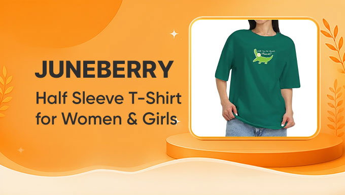 Juneberry Oversized Tee | Everyday Comfort Meets Trendy Style