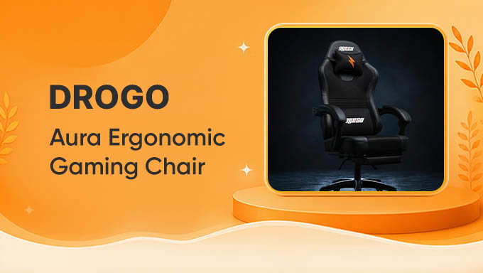 Drogo Aura Gaming Chair | Built for Comfort, Designed for Gamers