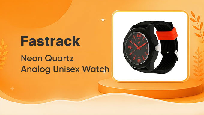 Fastrack Neon Quartz Watch | Bold Style That Stands Out