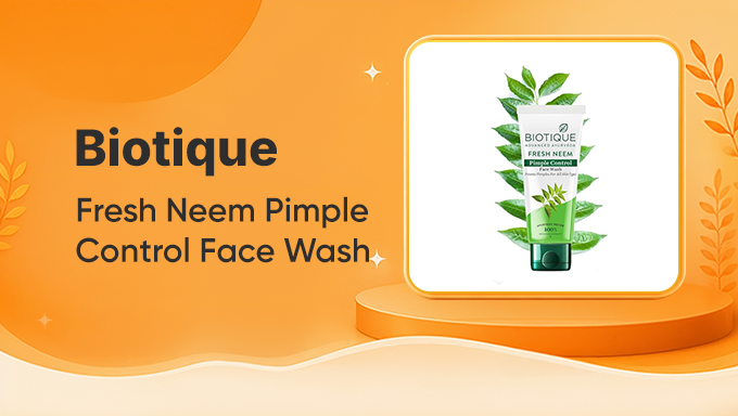 Biotique Fresh Neem Pimple Control Face Wash