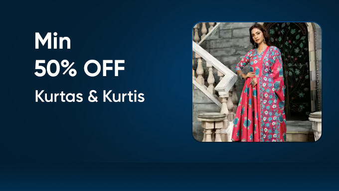 Kurtas & Kurtis Collection | Min. 50% Off on Ethnic Styles
