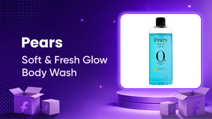 Pears Soft & Fresh Glow Body Wash | Gentle Cleansing for Fresh, Glowing Skin
