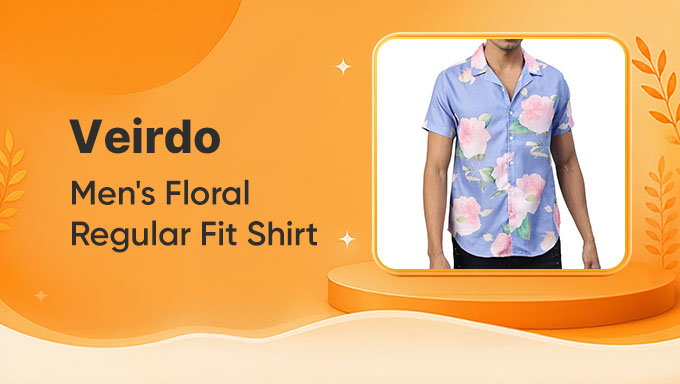 Veirdo Floral Shirt | Bold Prints for Effortless Style