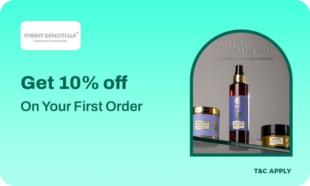 Flat 10% OFF On Your First Order | Indulge in Luxurious Ayurvedic Skincare