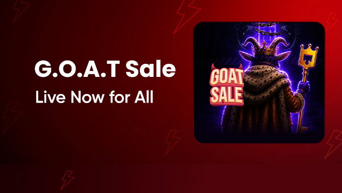 Flipkart G.O.A.T Sale is ON | Shop Before Deals End