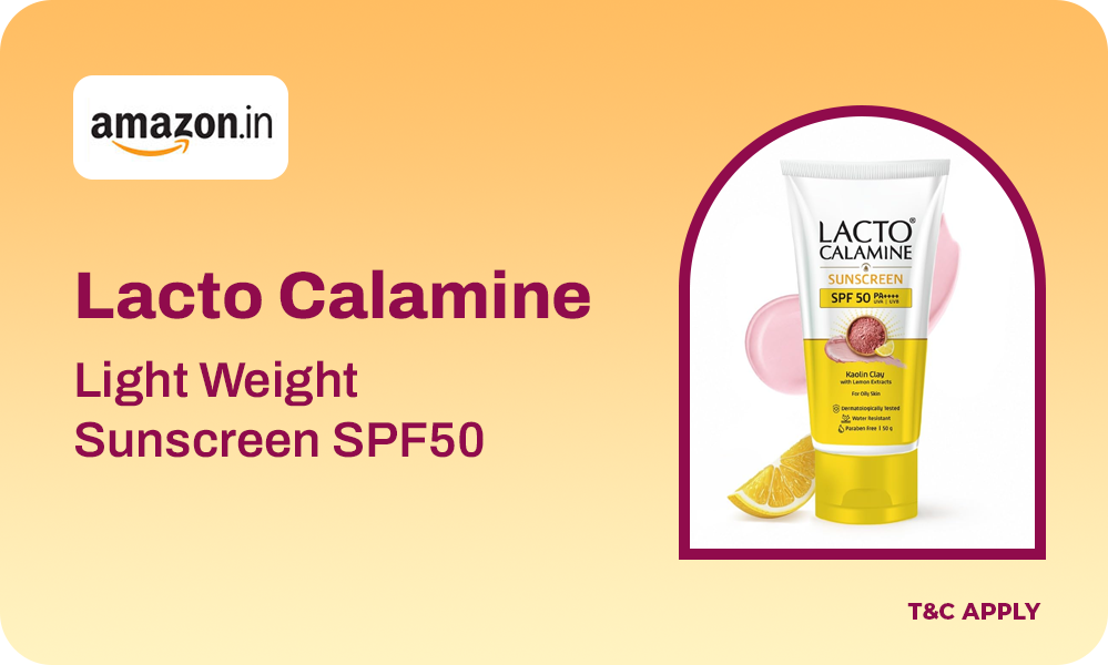 Lacto Calamine SPF 50 Sunscreen 