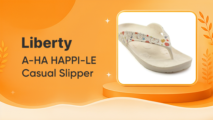 Liberty Casual Slippers | Lightweight Comfort for Everyday Wear