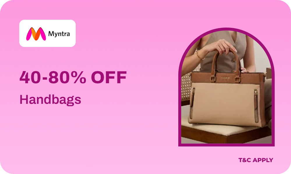 Handbags Collection | Flat 40–80% Off on Premium Styles