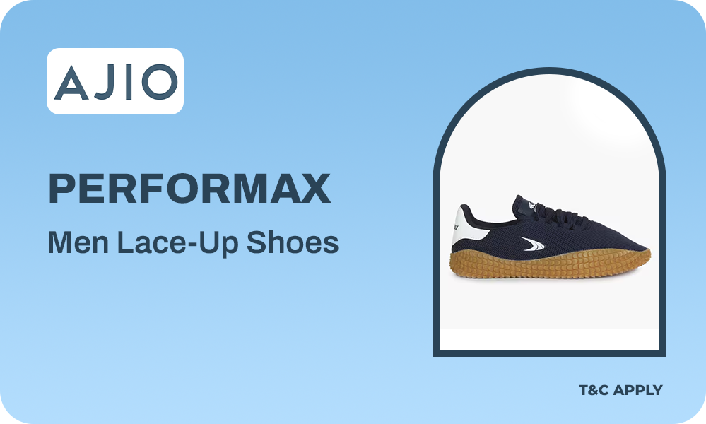 PERFORMAX Men's Lace-Up Shoes | Built for Comfort & Everyday Performance