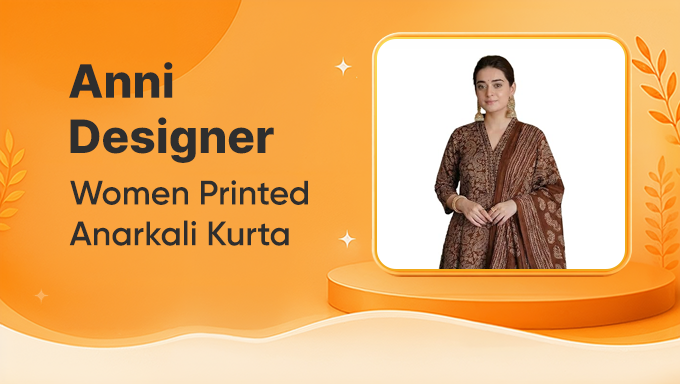 Anni Designer Anarkali Kurta | Timeless Ethnic Elegance for Women