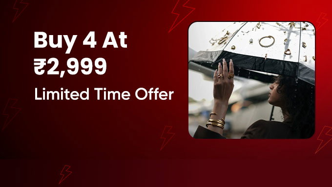 Palmonas Jewellery Offer | Buy 4 for Just ₹2,999 + FREE Studs Worth ₹1,495