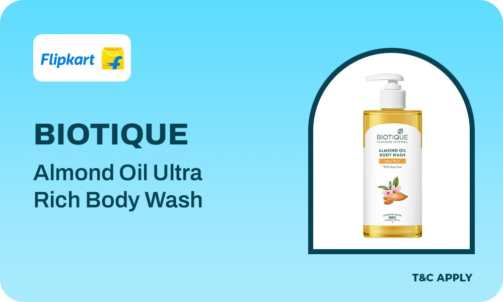 Biotique Almond Oil Ultra Rich Body Wash (500ml)