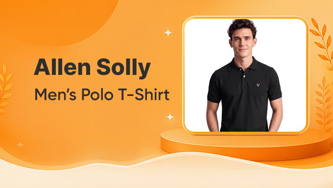Allen Solly Men's Polo T-Shirt | Smart Casual Style for Every Day