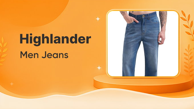 Highlander Men's Jeans | Everyday Denim for Effortless Style