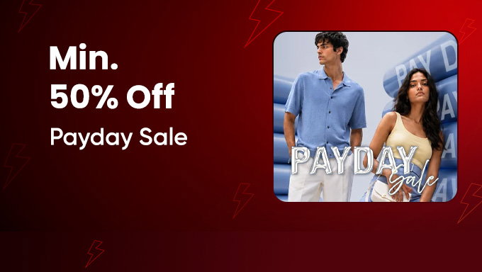 AJIO Payday Sale | Min. 50% Off on Trending Styles