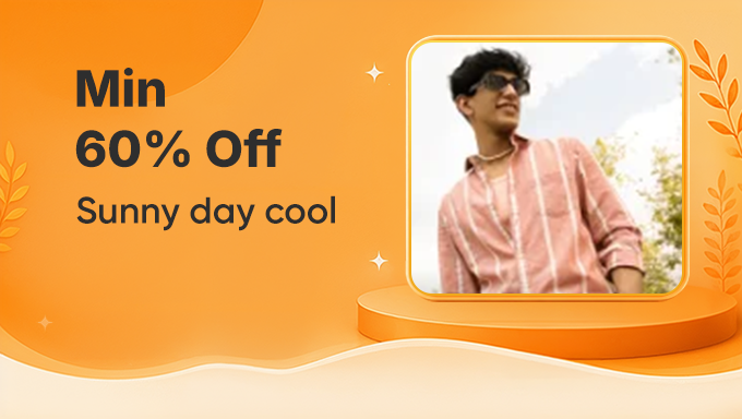 Sunny Day Collection | Min. 60% Off on Cool Summer Styles